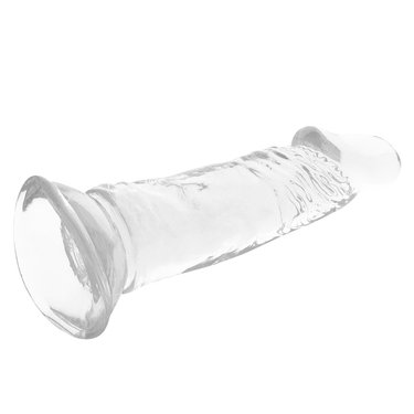 Dildo Trasparente Realistico X Ray Clear con Asse Flessibile e Ventosa